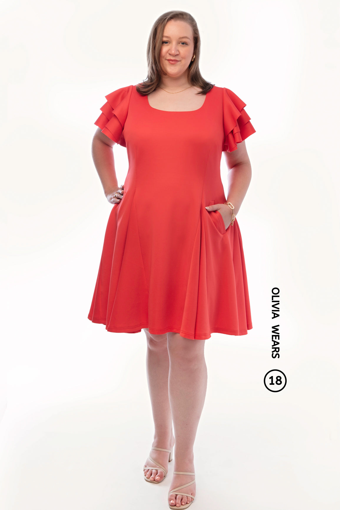 The little flirty- Red dress The little flirty- Red dress