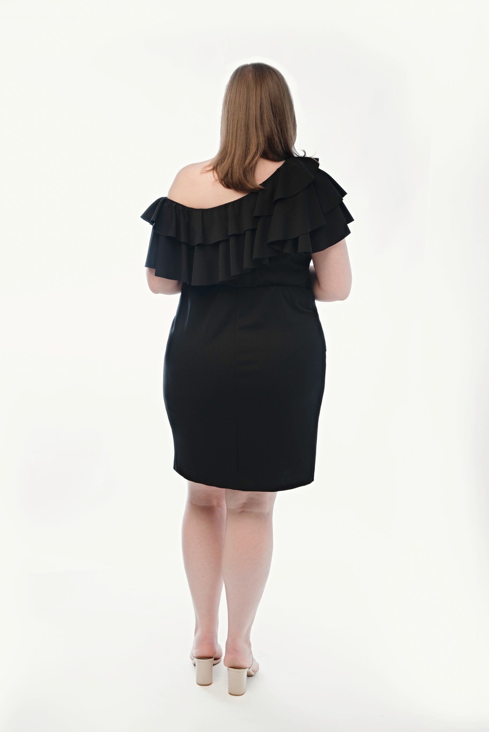 The Miracle-Off shoulder black pencil dress Etern'l Style The Miracle-Off shoulder black pencil dress Etern'l Style